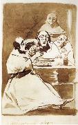 Caricatura alegre Francisco Goya